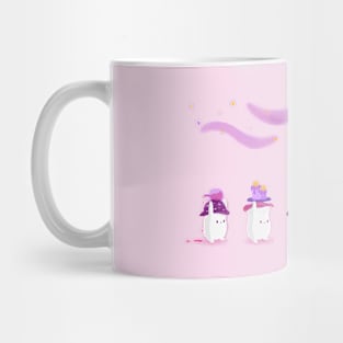 Bunny Witch and mushroom helpers Mug